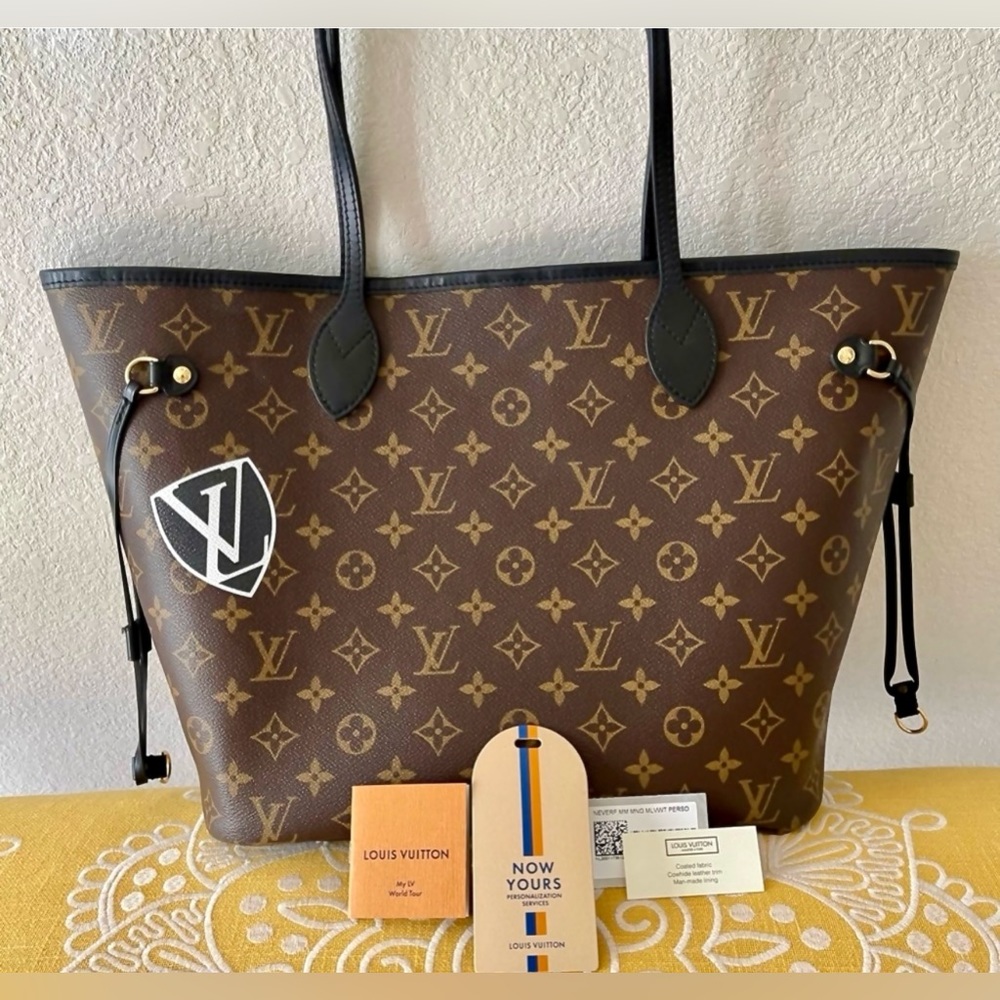 ❌SOLD ❌ Louis Vuitton Neverfull - My World Tour Edition in Monogram Canvas MM